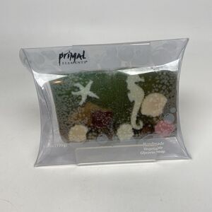 Vintage Primal Elements Vegetable Glycerin Beach Sea Nautical Soap Bar